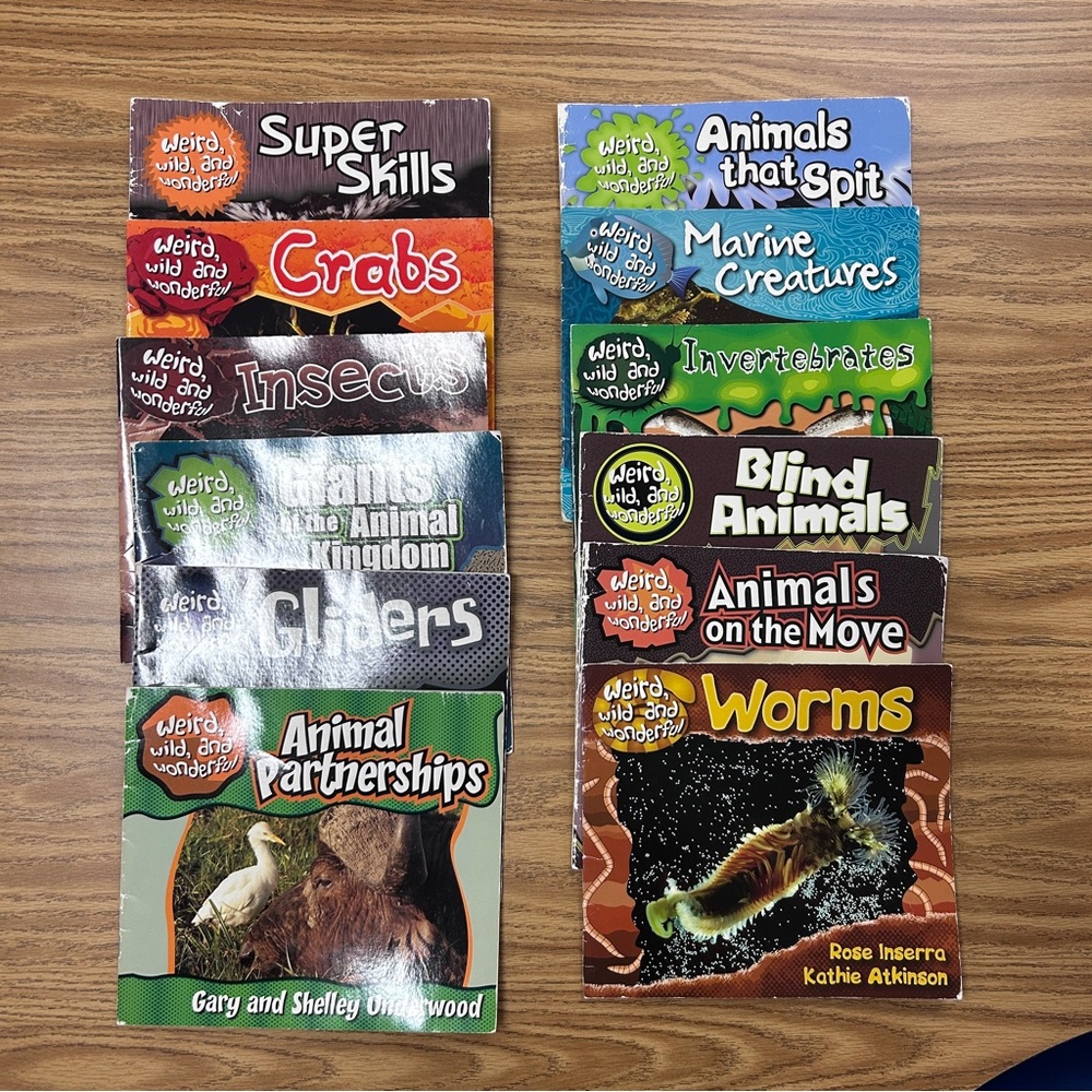Weird, Wild, and Wonderful Nonfiction Book Set of 12
